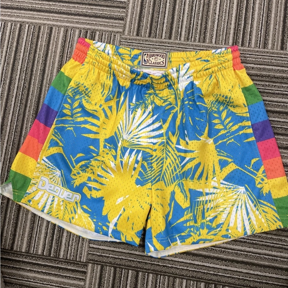 Mitchell and Ness NBA Denver Nuggets Shorts